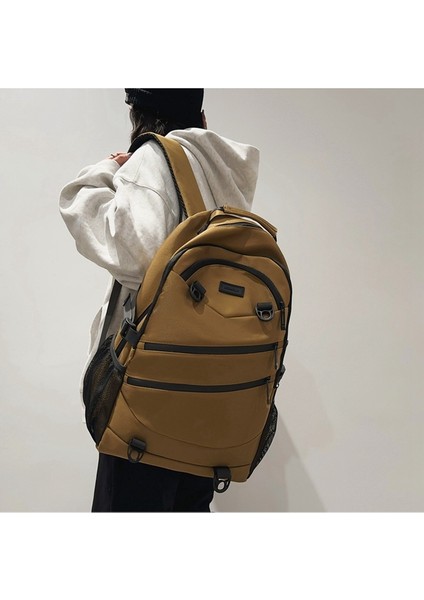 Erkekler ve Kadınlar Için 2024 Bahar Yeni Büyük Kapasiteli Okul Çantaları, Ilkokul ve Ortaokul Öğrencileri Için Basit Kontrast Renkli Sırt Çantaları (Yurt Dışından) indirimleri