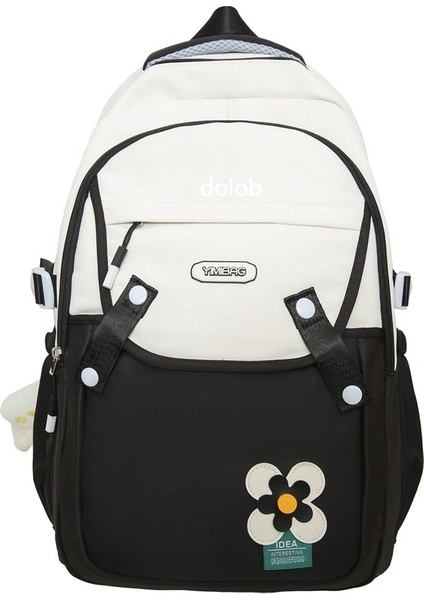 2024 Yeni Büyük Kapasiteli Okul Çantası Orta ve Lise Öğrenci Sırt Çantası Kadın Çok Yönlü Bilgisayar Sırt Çantası (Yurt Dışından)