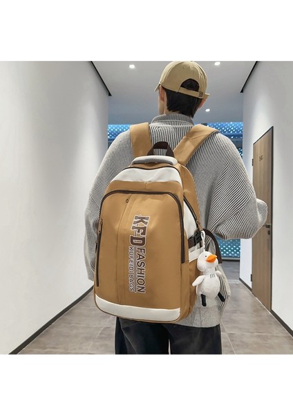 2024 Okul Çantası Sırt Çantası Kadın Yeni Bez Seyahat Çantası Rahat Büyük Kapasiteli Kadın Sırt Çantası (Yurt Dışından) fırsatları