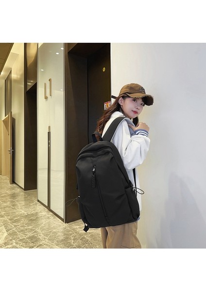 Lise Öğrencisi Okul Çantası, Erkek Modaya Uygun ve Havalı Sokak Seyahat Çantası, Sırt Çantası, Kadın Üniversite Öğrencisi Basit Sırt Çantası (Yurt Dışından) indirimleri