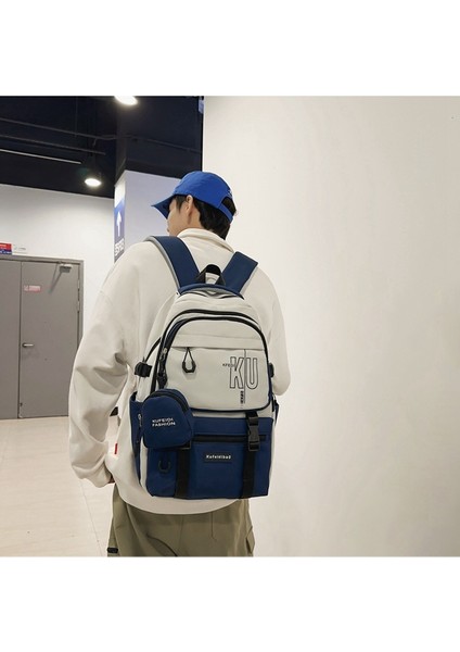 Schoolbag Kadın Ortaokul Öğrencisi Büyük Kapasiteli Sırt Çantası Yeni Japon Tarzı Ins Modaya Uygun Serin Çok Yönlü Seyahat Sırt Çantası (Yurt Dışından) fiyatları