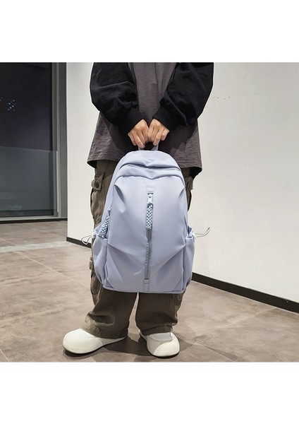 Lise Öğrencisi Okul Çantası, Erkek Modaya Uygun ve Havalı Sokak Seyahat Çantası, Sırt Çantası, Kadın Üniversite Öğrencisi Basit Sırt Çantası (Yurt Dışından) fiyatları
