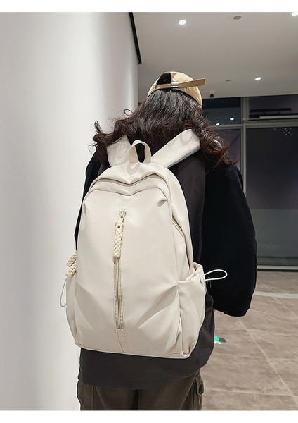 Lise Öğrencisi Okul Çantası, Erkek Modaya Uygun ve Havalı Sokak Seyahat Çantası, Sırt Çantası, Kadın Üniversite Öğrencisi Basit Sırt Çantası (Yurt Dışından) fırsatları