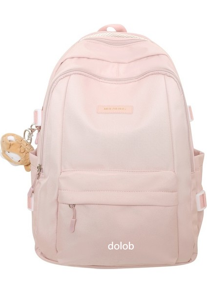 24 Yeni Basit Çiftler Çok Yönlü Kampüs Tarzı Sırt Çantaları Güzel Görünümlü Hafif Büyük Kapasiteli Sırt Çantaları (Yurt Dışından)