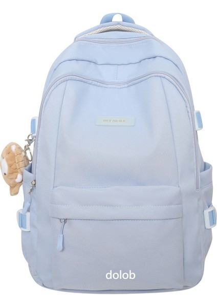 24 Yeni Basit Çiftler Çok Yönlü Kampüs Tarzı Sırt Çantaları Güzel Görünümlü Hafif Büyük Kapasiteli Sırt Çantaları (Yurt Dışından)