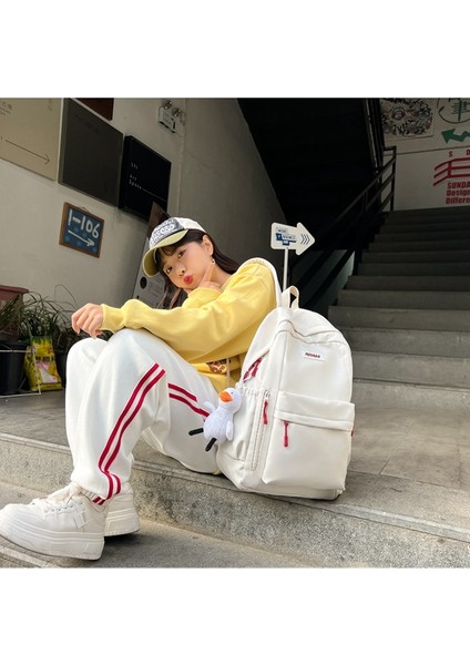 Okul Çantası Ortaokul Kız Lise Öğrencisi Sırt Çantası Ilkokul Öğrencisi Üniversite Öğrencisi Sırt Çantası Büyük Kapasiteli Hafif Yeni Stil (Yurt Dışından) modelleri