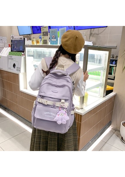 Gündelik Sırt Çantası, Şık Okul Çantası, Ortaokul Kızları Için Yüksek Kapasiteli Kolej Tarzı Okul Çantası, Erkekler Için Kolej Tarzı Sırt Çantası (Yurt Dışından) fiyatları