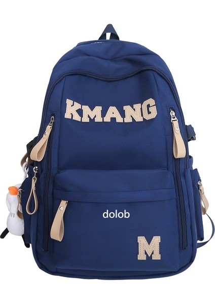 Seyahat Için Yeni Büyük Harfli Erkek ve Kadın Sırt Çantaları, Öğrenci Okul Çantaları, Şık Erkek ve Kadın Kampüs Tarzı Sırt Çantaları (Yurt Dışından)