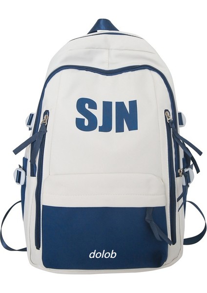 Yeni Oxford Kumaş Büyük Kapasiteli Sırt Çantası, Çok Yönlü Ortaokul Öğrenci Çantası, Ortaokul Öğrencisi Kız Öğrenci Sırt Çantası (Yurt Dışından)