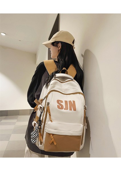 Yeni Oxford Kumaş Büyük Kapasiteli Sırt Çantası, Çok Yönlü Ortaokul Öğrenci Çantası, Ortaokul Öğrencisi Kız Öğrenci Sırt Çantası (Yurt Dışından) indirimleri