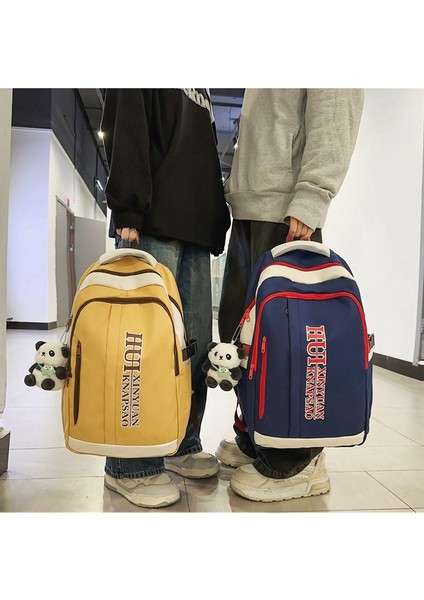 Lise Öğrencilerinin Yükünü Azaltmak Için Yeni Su Geçirmez Büyük Kapasiteli Oxford Kumaş Sırt Çantası Okul Çantası Ortaokul Kadın Ultra Hafif Üniversite Öğrencisi Sırt Çantası (Yurt Dışından) modelleri