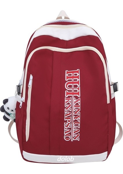 Lise Öğrencilerinin Yükünü Azaltmak Için Yeni Su Geçirmez Büyük Kapasiteli Oxford Kumaş Sırt Çantası Okul Çantası Ortaokul Kadın Ultra Hafif Üniversite Öğrencisi Sırt Çantası (Yurt Dışından)