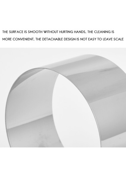 Adet Pişirme Halkası Seti, Paslanmaz Çelik Kek Kalıbı, Basın Kapaklı Pişirme Kalıbı, Pişirme Crumpets/mus/tatlılar Için, (Yurt Dışından) indirimleri