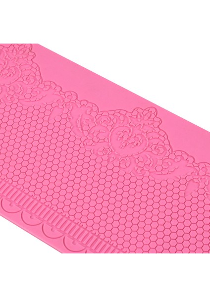 Dıy Zanaat Petek Gösterim Kek Dantel Mat Fondan Sınır Silikon Kalıp Kek Dekorasyon Araçları Mutfak Bakeware, (Yurt Dışından) modelleri
