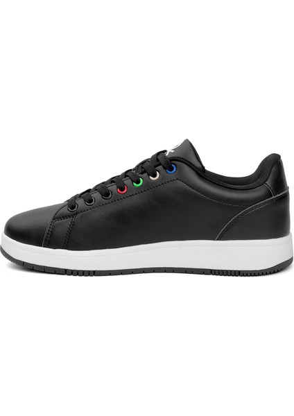 BNI-10063 Erkek Klasik Sneaker Siyah - Beyaz