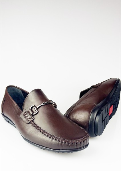Ritchie Deri Kahverengi Rahat Erkek Günlük Loafer Ayakkabı modelleri
