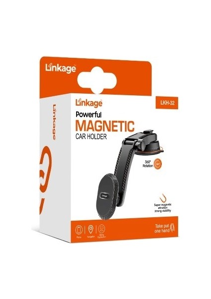 Telefon Tutacağı Kıskaçlı Mıknatıslı Lkh-32