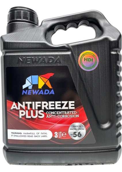 Antifriz Newada 3 Litre Kırmızı Organik Konsantre -56 C Hdi Sigortalı