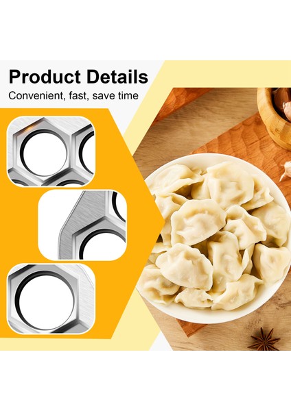 Rus Pelmeni Kalıpçı Metal Et Için Dumpling Kalıp Kesici Ravioli Formu, (Yurt Dışından) fırsatları