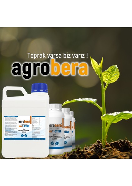 Sıvı Organomineral Gübre 1 Litre