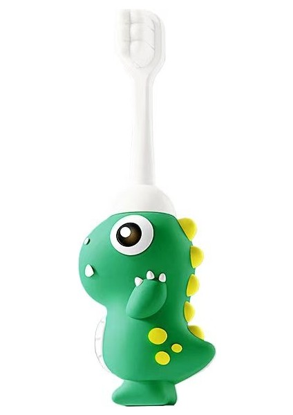Çocuk Diş Fırçası 1-6 Yaş Bebek Dinozor Ince Yumuşak Kıl Diş Fırçası Bt003 (Yurt Dışından)
