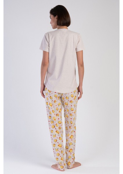 Kadın Kısa Kol Pijama Takım , 311230