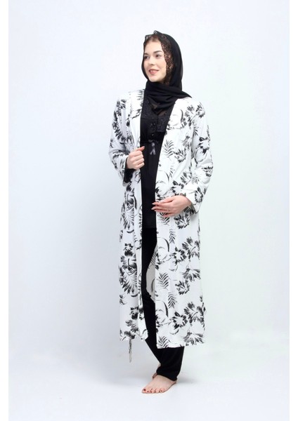 Siyah Tesettürlü Sabahlıklı Hamile Lohusa Pijama Takımı fiyatları