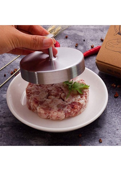 Hamburger Et Presi Burger Makinesi ile 40 Adet Pişirme Kağıdı Sığır Eti Mutfak Aletleri Için Parti Hamburger Için, (Yurt Dışından) fiyatları