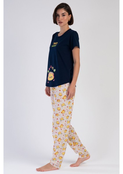 Kadın Kısa Kol Pijama Takım 311230