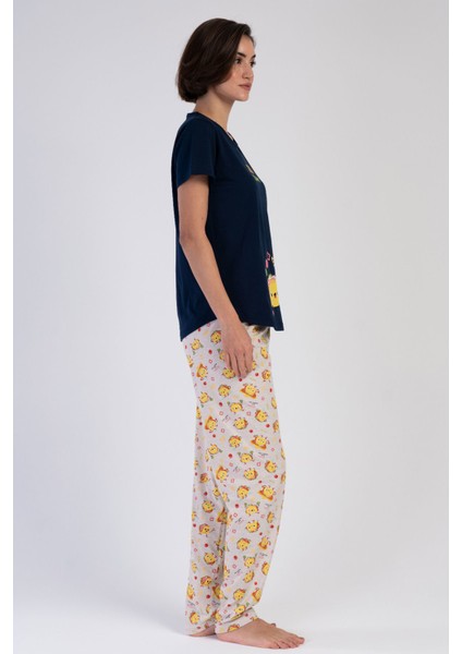 Kadın Kısa Kol Pijama Takım 311230