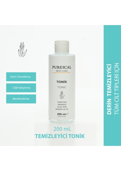 Tonik, Mineral Kompleks, Derin Temizleme, Aloe Vera, Sığla Yağı, Tonik 200 ml