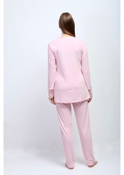 Pembe Hamile Lohusa Pijama Takımı modelleri