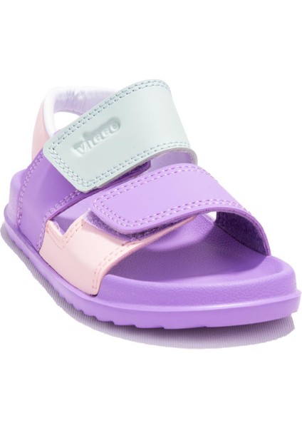 Krixi 321F23Y252 Lila Günlük Kız Çocuk Spor Sandalet