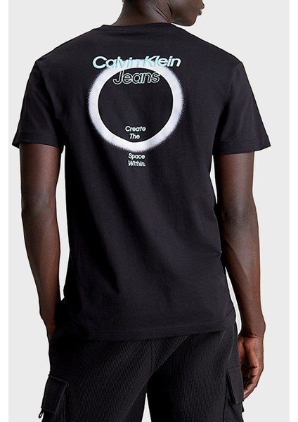 Pamuklu Regular Fit Bisiklet Yaka T Shirt J30J325186BEH Erkek T Shirt J30J325186 Beh fiyatları