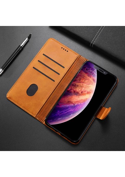 Mobil Mix Xiaomi Redmi Note 9 Pro Tlp Kartlıklı Cüzdan Kılıf (Deluxe Wallet Case)