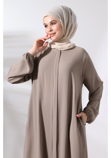 Kadın Hac ve Umre Kıyafeti Tesettür Ikili Takım Vizon indirimleri