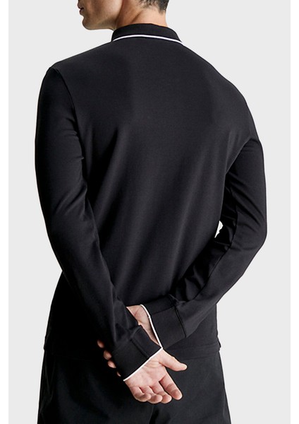 Regular Fit Uzun Kollu Polo Yaka T Shirt K10K112753BEH Erkek Polo Yaka T Shirt K10K112753 Beh fiyatları