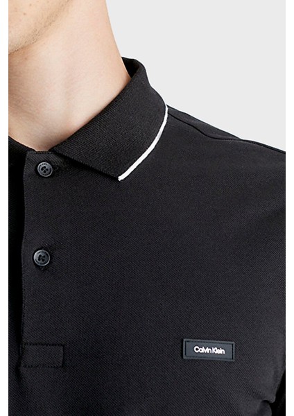 Regular Fit Uzun Kollu Polo Yaka T Shirt K10K112753BEH Erkek Polo Yaka T Shirt K10K112753 Beh fırsatları