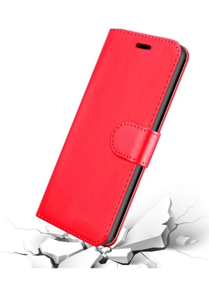 Xiaomi Redmi 9 Tlp Kartlıklı Cüzdan Kılıf (Deluxe Wallet Case)