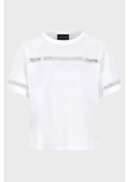 Pamuklu Regular Fit Bisiklet Yaka T Shirt Kadın T Shirt 3D2T7J 2jıdz 0100 indirimleri