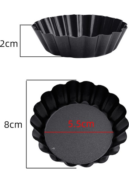 32 Adet 3 Inç Mini Tart Tavalar Yumurta Tart Kalıp Çıkarılabilir Alt Yuvarlak Kiş Tava Mini Pasta Tavaları Bakeware Kalıp, (Yurt Dışından) modelleri