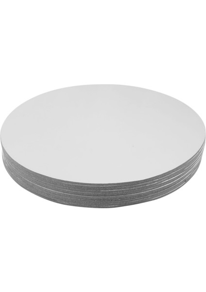 10 Adet Yuvarlak Kek Tahtası Yapışmaz Köpük Kağıt Daire Taban Karton Kağıt Köpük Kek Kek Tepsisi Mat, (Yurt Dışından) fiyatları