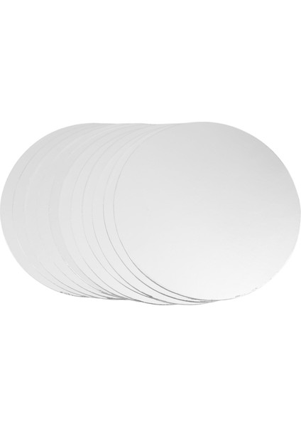 10 Adet Yuvarlak Kek Tahtası Yapışmaz Köpük Kağıt Daire Taban Karton Kağıt Köpük Kek Kek Tepsisi Mat, (Yurt Dışından) modelleri