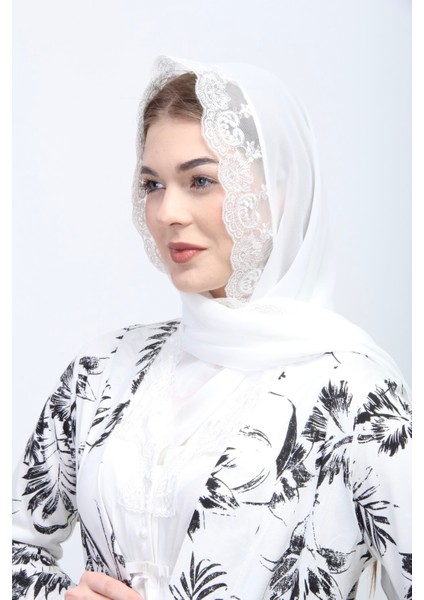 Ekru Tesettürlü Hamile Lohusa Set