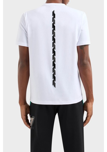 Logolu Pamuk Karışımlı Bisiklet Yaka Regular Fit T Shirt Erkek T Shirt 3DPT36 Pjulz 1100 fiyatları