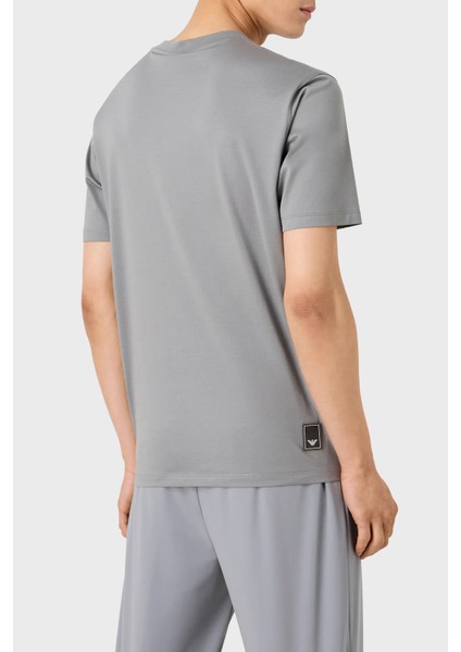 Pamuklu Regular Fit Bisiklet Yaka T Shirt Erkek T Shirt EM000079 AF10094 U8060 fiyatları