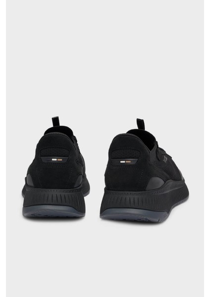 Logolu Örme Detaylı Kılçık Tabanlı Sneaker Ayakkabı Erkek Ayakkabı 50498904 002