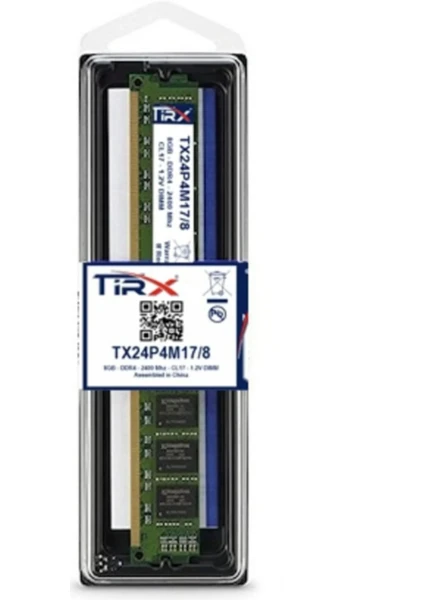 TX24P4M17/8 8 GB Ddr4 2400 Mhz Intel & Amd Işlemcilerde Çalışır