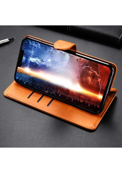 Mobil Mix Xiaomi Redmi Note 10 5g Tlp Kartlıklı Cüzdan Kılıf (Deluxe Wallet Case)