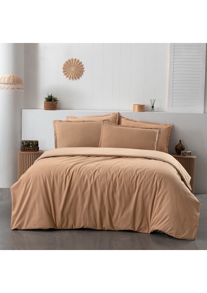 Maison Comfy And Cosy Kiremit Rengi Nevresim Takımı